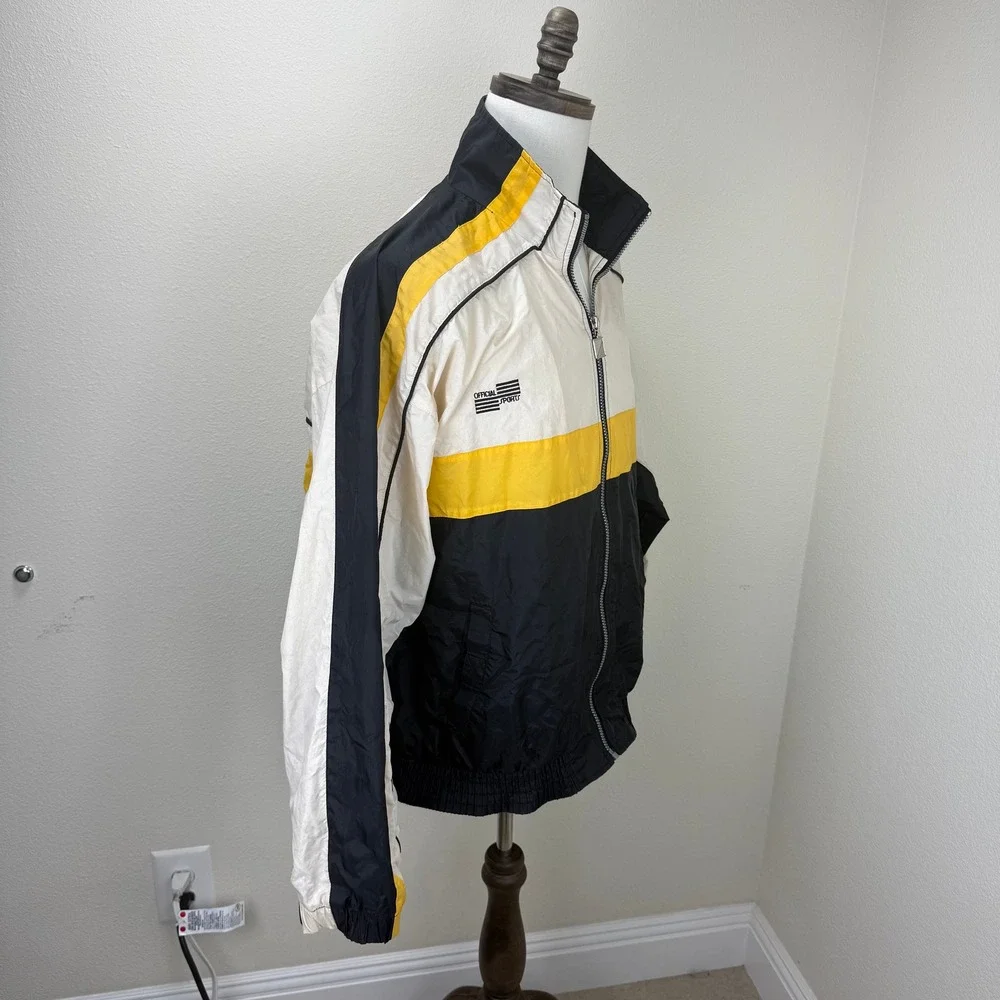 Vintage Offen Sport USA Olympics Style Track Jacket Full Zip Mens‎ Large 90s y2k